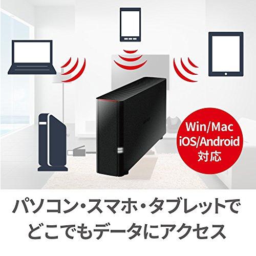 BUFFALO NAS スマホ/タブレット/PC対応 ネットワークHDD 2TB