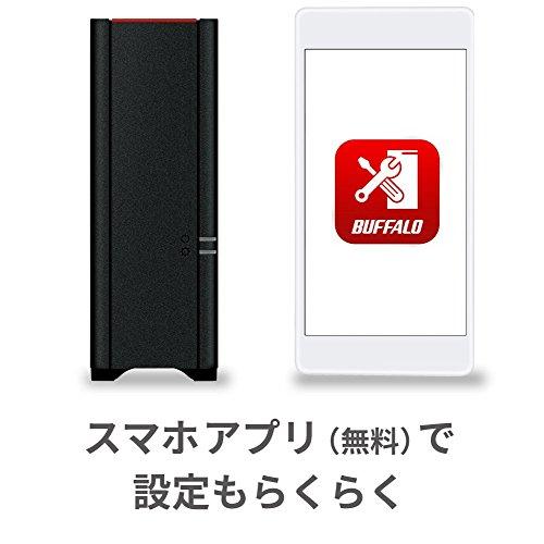 BUFFALO NAS スマホ/タブレット/PC対応 ネットワークHDD 2TB
