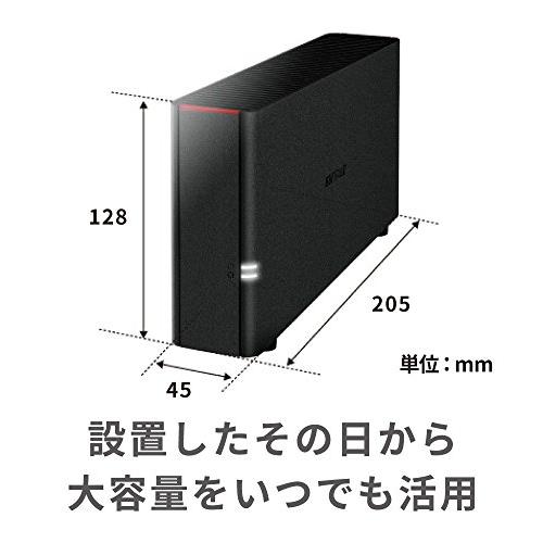 BUFFALO NAS スマホ/タブレット/PC対応 ネットワークHDD 2TB