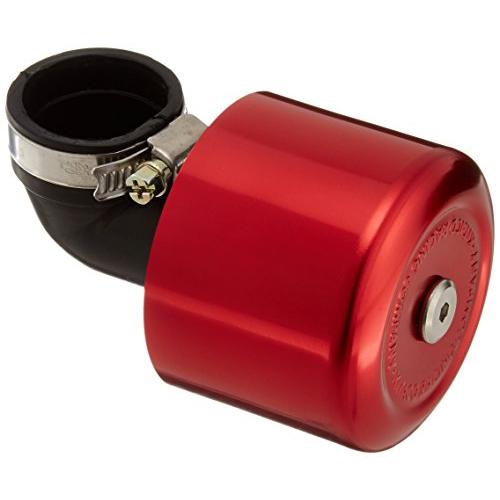 キタコKITACO スーパーパワーフィルターφ35/エルボ90° 汎用 レッドアルマイト 515-0600351 | 