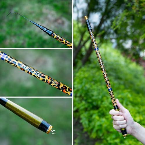 Goture 渓流竿 コンパクト 延べ竿 4.5m ロッド カーボン 超軽量 淡水釣り 河川 堤防 湖畔 渓流 |  | 06