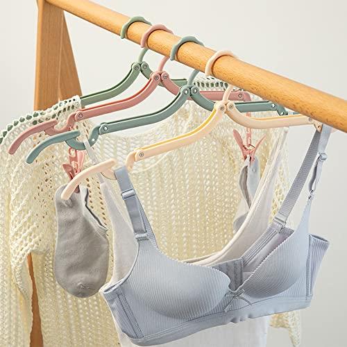 Winuin コンパクト 折りたたみハンガー 8個セット（16個ピンチ付き） キャンプ・合宿・出張・入院・旅行用 便利グッズ ホテル・洗濯物干し |  | 06