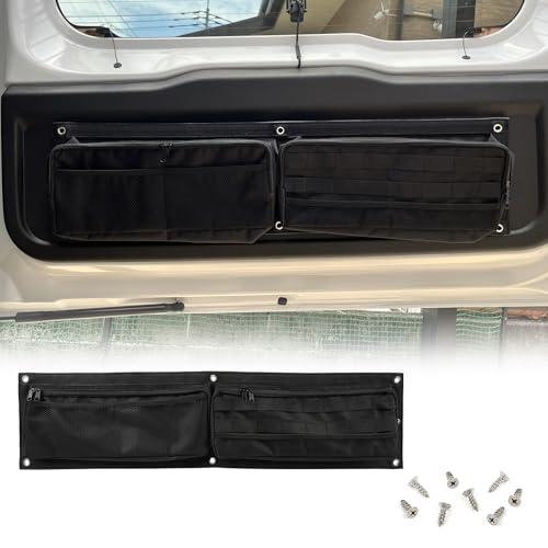 KARUDE ジムニー/ジムニーシエラ JB64/JB74専用 収納ボックス 小物収納ネット バックドア収納 リアドア収納 車載収納ポケット 取 | 