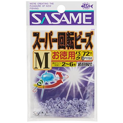 ささめ針SASAME P1150 道具屋 徳用スーパー回転ビーズ M |  | 01