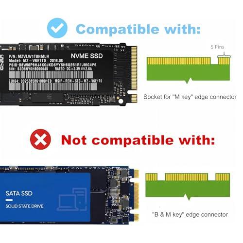 【互換品】 Mzhou M.2 NVMe SSD PCIe 3.0 x 1/x 4/x 8/x 16 変換アダプタカード-Key-M NGFFサポート |  | 01