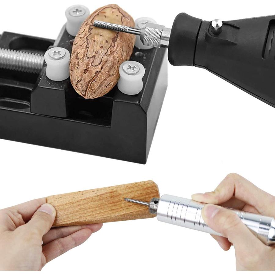 GOOMAND 20本セット 超硬刃 リュータービット 3mm軸 刃幅3mm タングステンバー ロータリー工具 |  | 07