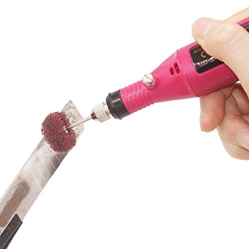 JINTONG 繊維バフ 2.35mm軸80個入り ホイール　ナイロン　布ブラシホイール 研磨 剤 電動 ドリル ルーター ビット |  | 03