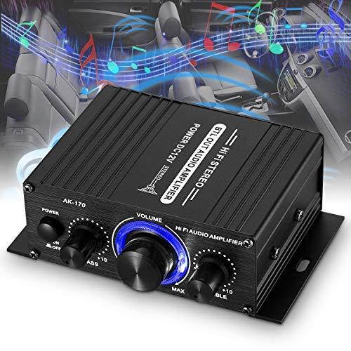 AK-170 ステレオ オートバイ デジタルパワーアンプ 小型 ステレオパワーアンプ 電源アダプター非付属 |  | 06