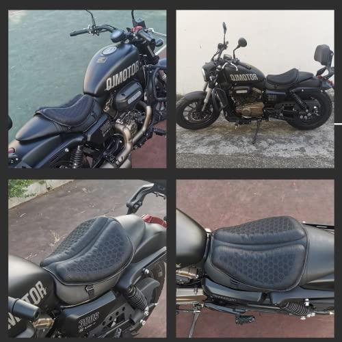 KIJIMATSU 改快適バイクシートクッション 蒸れにくい高通気性 薄型加工 滑りにくい裏面 ハニカム バイククッション バイクシートカバー |  | 06