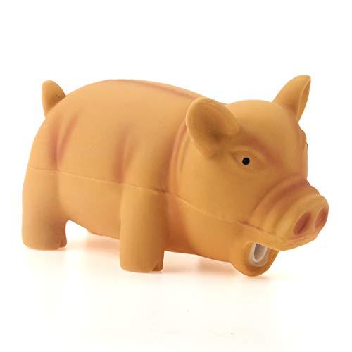 Chiwava 2個 16.5cm 中型豚の犬おもちゃ うめき声の出るラテックスゴム犬おもちゃ |  | 01