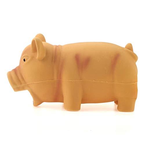 Chiwava 2個 16.5cm 中型豚の犬おもちゃ うめき声の出るラテックスゴム犬おもちゃ |  | 03