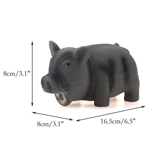 Chiwava 2個 16.5cm 中型豚の犬おもちゃ うめき声の出るラテックスゴム犬おもちゃ |  | 04