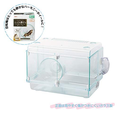 ジェックス Harmony グラスハーモニー360プラス ガラス製クリアケージ ハムスター・小動物用 W36.8×D22.2×H26.2cm |  | 01