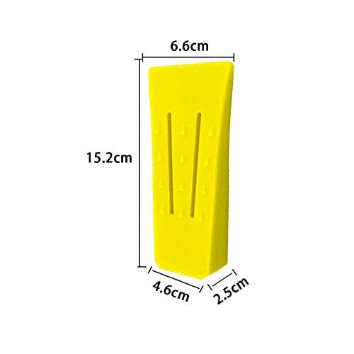 YFFSFDC 伐採用 林業用 伐採 くさび クサビ 楔 伐倒 薪割り用 クサビ くさび チェーンソーアクセサリーイエロー*3個セット |  | 01