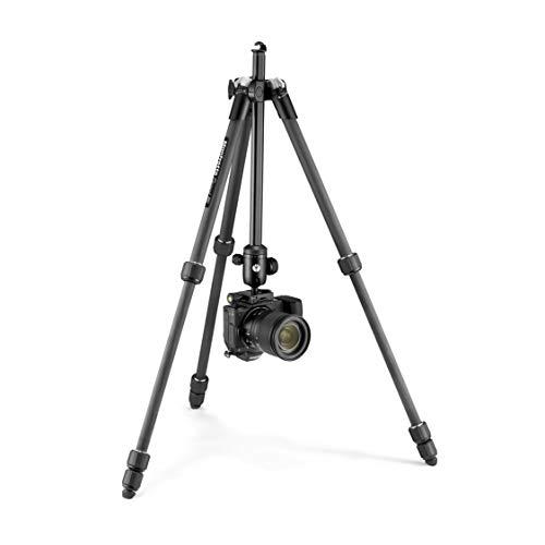 マンフロット(Manfrotto) Element MII カーボン 4段 MBTキット リモコン付属 キャリーバッグ スマートフォンアダプター 耐荷重8kg 自由雲台 スマートフォン用三脚 MKELMII4CMB-BH マンフロットManfrotto Element MII カーボン 4段 MBTキット リモコン