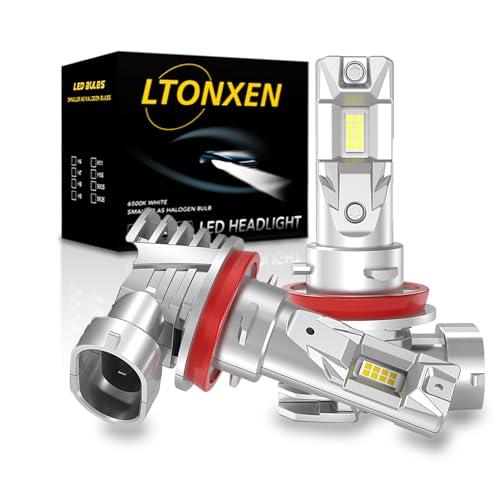 超爆光h11 ledモデルLTONXEN 車用 LED ヘッドライト H11 新車検対応 高光効16個の7535 ledチップを搭載 ホワイト | 