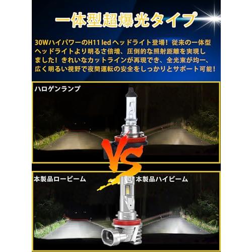 超爆光h11 ledモデルLTONXEN 車用 LED ヘッドライト H11 新車検対応 高光効16個の7535 ledチップを搭載 ホワイト |  | 02