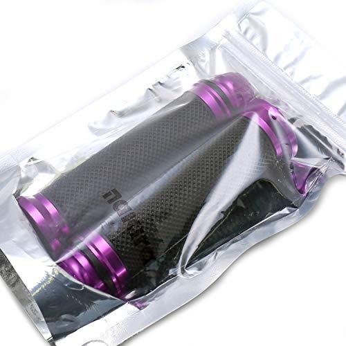 nakira 感触 バイク グリップ バーエンド 付属 アルミ ハンドル カスタム φ 22.2 mm オートバイ用 341 パープル |  | 05