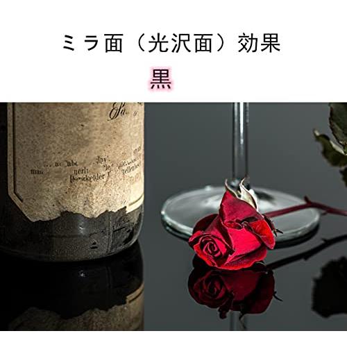 PVC 背景紙 商品 小物 撮影 白 黒 つや消し 光沢　両面バックペーパー　ミラー　両面仕様 60cm*130cm（黒１枚＋白１枚）セット |  | 05