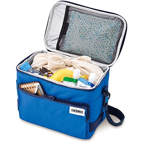 サーモス ソフトクーラー 5L ブルー RFD-005 BL 保冷バッグ 5層断熱構造 折りたためてコンパクト はっ水加工生地 ボックス型 |  | 01