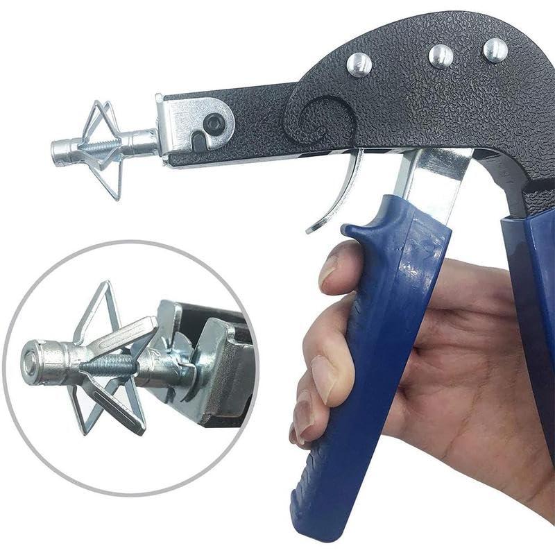 YWHWLX ボードアンカー設置道具 73点セット M4/M5 ネジ固定工具中空壁用アンカー 石膏ボード ネジ固定設定ツール 中空壁用アンカーガ |  | 06