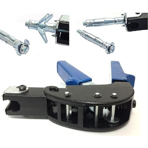 YWHWLX ボードアンカー設置道具 73点セット M4/M5 ネジ固定工具中空壁用アンカー 石膏ボード ネジ固定設定ツール 中空壁用アンカーガ |  | 07