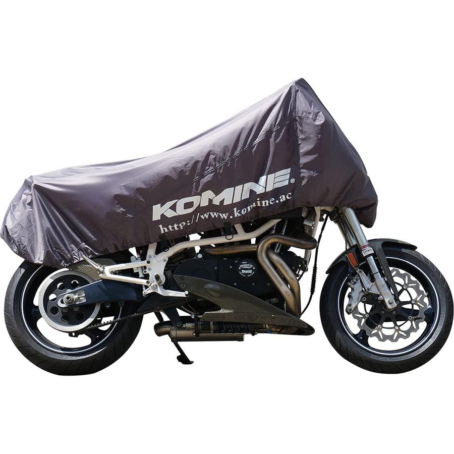 コミネ バイク用 コンパクトモーターサイクルハーフカバー ブラック L AK-130 |  | 01