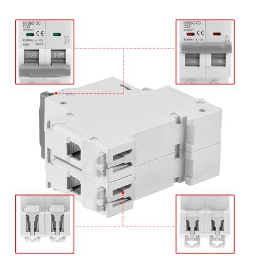 Heschen DC ミニチュアサーキットブレーカー HSB6C-DC 2 極 DC500V 32A 太陽光発電サーキットブレーカー 太陽光発電 |  | 06