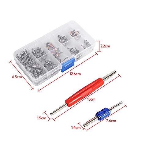 Jeffergarden バルブコアキット カーエアコンバルブ バルブコア ACバルブコア カーエアコン バルブコア カーエアコンメンテナンス |  | 03