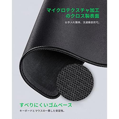 マウスパッド Black Shark ゲーミングマウスパッド 大型 80 × 30 cm キーボードパッド 防水防塵 高耐久性 PC デスクマッ |  | 01