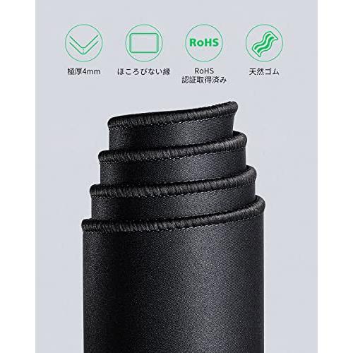 マウスパッド Black Shark ゲーミングマウスパッド 大型 80 × 30 cm キーボードパッド 防水防塵 高耐久性 PC デスクマッ |  | 04