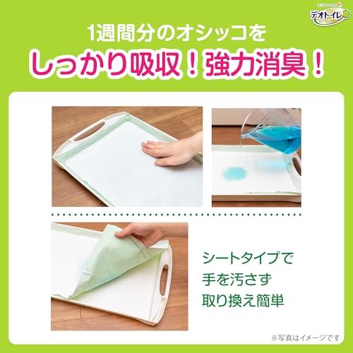 無菌レベルでニオわないデオトイレ 消臭・抗菌シート 複数ねこ用 17枚 猫用システムトイレシート システムトイレ 猫用 |  | 03