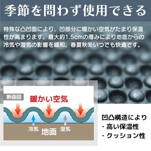 角利産業Kakuri Sangyo サンドリーSUNDRY 折りたたみクッションマット ブルーインディゴブルー 86193 ポリエチレン PE |  | 04