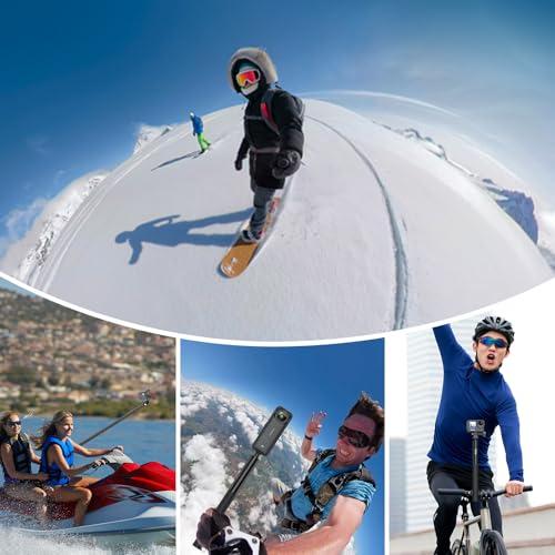 VRIG 135cm 見えない自撮り棒 強化バージョン 超軽量 ストラップ付き Insta360 X4/X3/GO 2/ONE X2/ONE R |  | 05