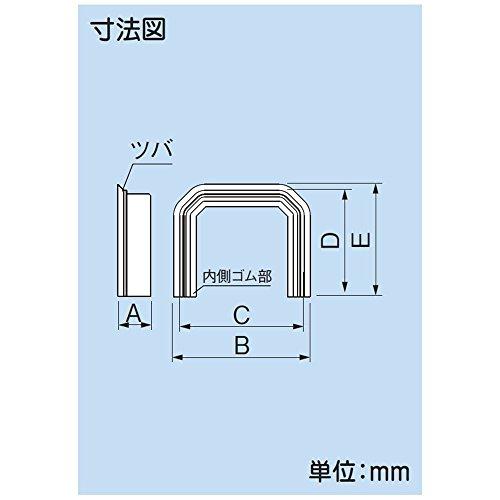因幡電工 配管化粧カバー 端末カバー MS-75 |  | 01