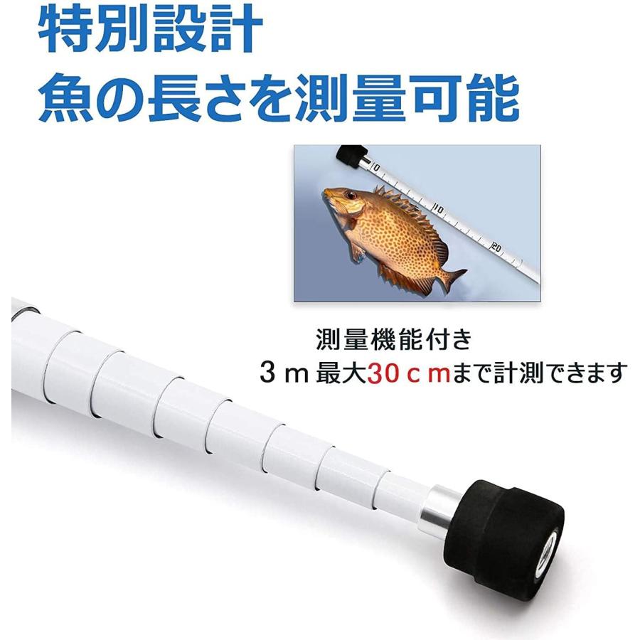 サンライクSANLIKE タモ網 玉網 ９段階 伸縮 カーボン製 小継玉の柄 超軽量 釣りタモ タもアミ ランディングネット 磯玉セット 4つ折 |  | 04