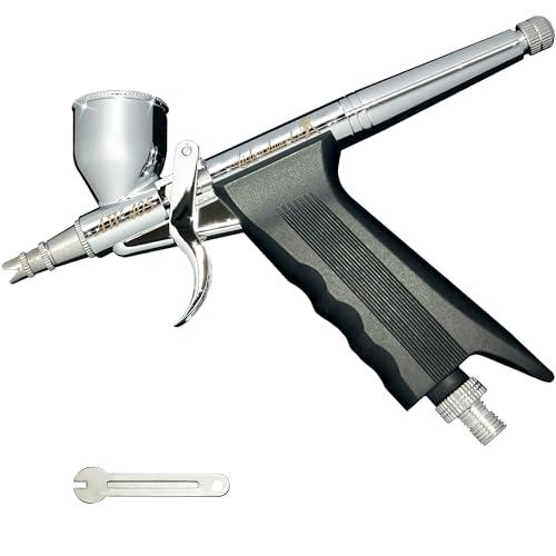 エアブラシワークス エアブラシAW-4シリーズ AW-405 ノズル口径0.5mm トリガー ダブルアクション ハンドピース エアーブラシ 滑ら | 