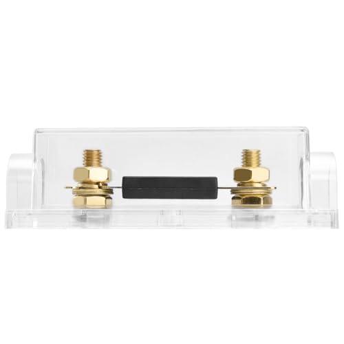 Heschen 車 ヒューズ線 ANL-50A 金色1個入りヒューズ付きヒューズホルダー，自動車 バイク オーディオサブウーファー 用品 |  | 07