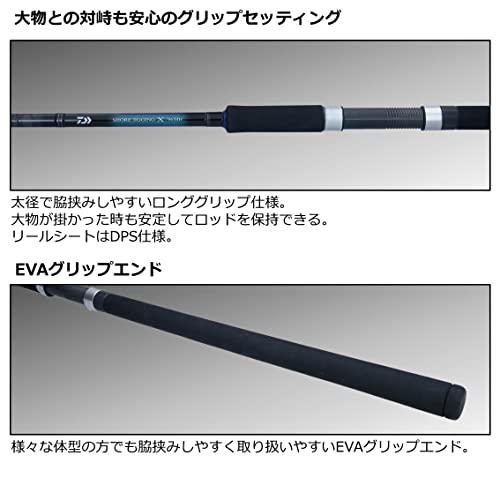 ダイワDAIWA ショアジギング X 96MH ブラック : SOLVERTEX