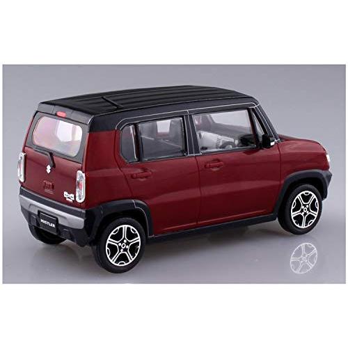 青島文化教材社 1/32 ザ・スナップキットシリーズ スズキ ハスラー フェニックスレッドパール 色分け済みプラモデル 01A |  | 02