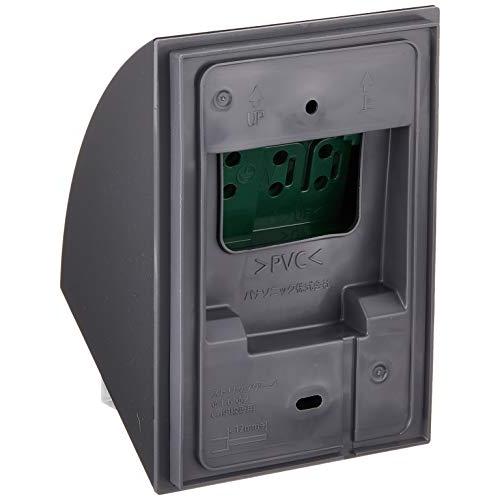 パナソニックPanasonic スマート接地防水ダブルコンセント 抜け止め式・アースターミナル式 露出・埋込両用 ブラック WK4602BK |  | 01