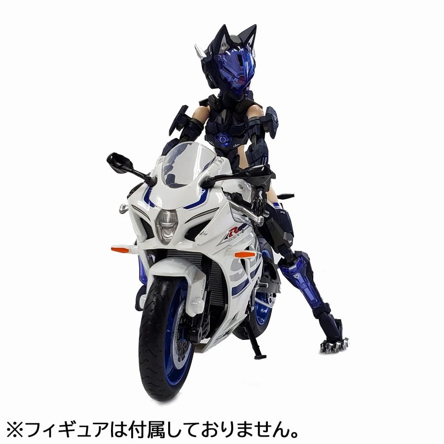 童友社DOYUSHA ダイキャストモーターサイクル 1/12 スズキ SUZUKI GSX-R1000 白 完成品 |  | 04