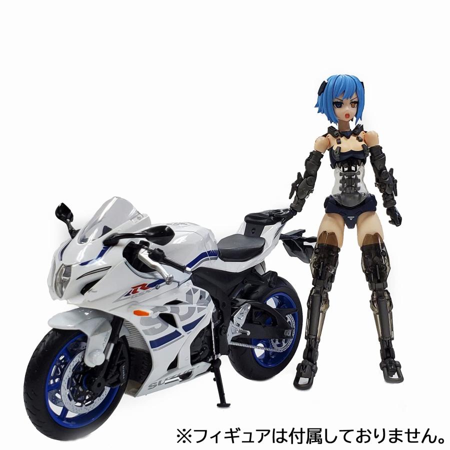 童友社DOYUSHA ダイキャストモーターサイクル 1/12 スズキ SUZUKI GSX-R1000 白 完成品 |  | 05