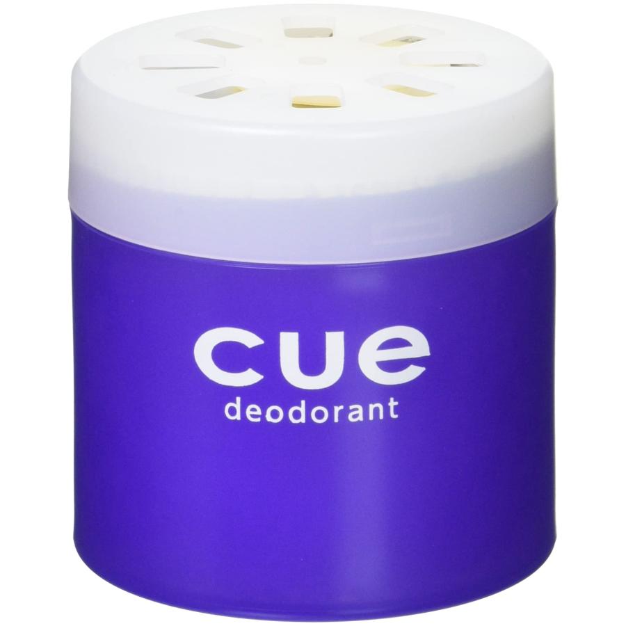 カーオールCARALL 消臭・芳香剤 キュー 置き型2個パック ハピネスシャンプ- 100g×2個 3261 | 