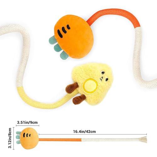 猫 玩具 噛むおもちゃ 紐 切れない 3点セット 噛むスティック 歯のクリーニング 歯磨き 猫のおもちゃ 運動不足解消 肥満解消 ストレス解消 |  | 01