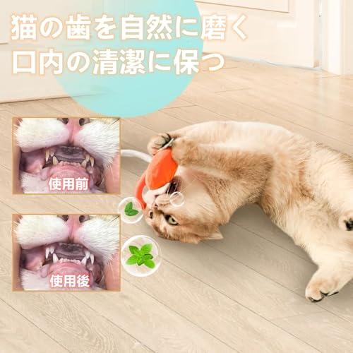 猫 玩具 噛むおもちゃ 紐 切れない 3点セット 噛むスティック 歯のクリーニング 歯磨き 猫のおもちゃ 運動不足解消 肥満解消 ストレス解消 |  | 03