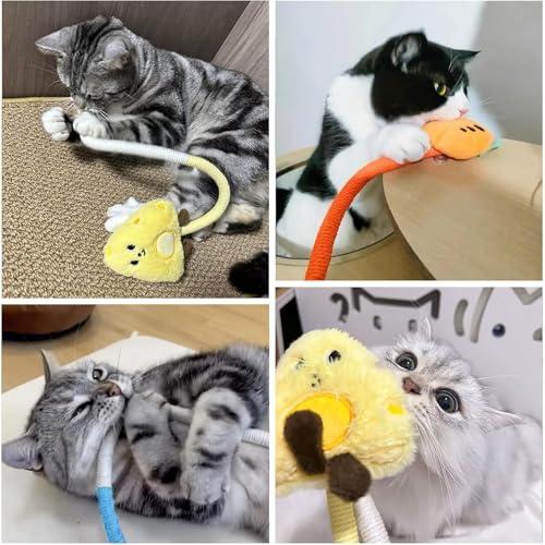 猫 玩具 噛むおもちゃ 紐 切れない 3点セット 噛むスティック 歯のクリーニング 歯磨き 猫のおもちゃ 運動不足解消 肥満解消 ストレス解消 |  | 05