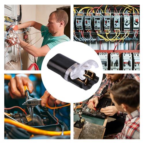 簡単電源取り出し配線コネクター 20個セット 18-22AWG対応 エレクトロタップ 接続端子 分岐 ワンタッチコネクター ハンダ 皮むき不要 |  | 06