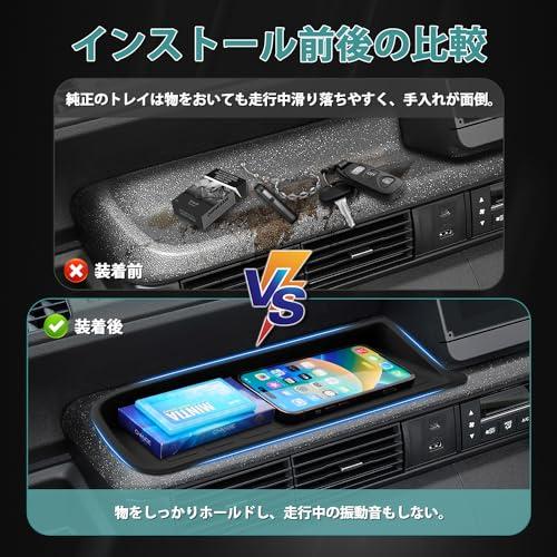 Auto Spec ホンダ 新型 N-BOX JF5/JF6 nboxカスタム JOY 助手席トレイ 専用 副操縦士トレイ 2023年10月- |  | 02