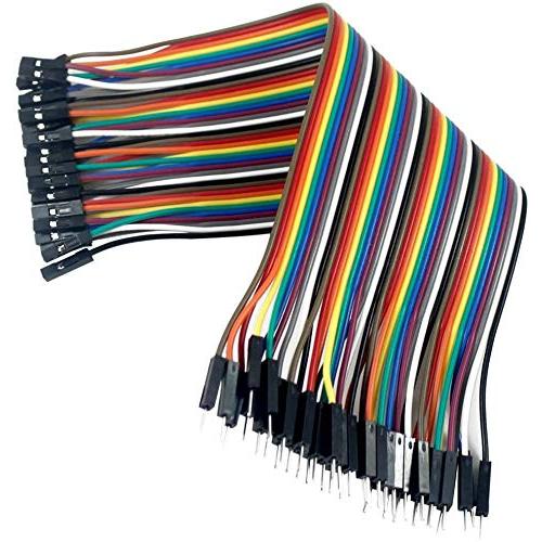 GTIWUNG 240個 ブレッドボードジャンパー デュポンワイヤケーブルキット オス-メス オス-オス メス-メス ジャンパー線 20CM 4 |  | 03